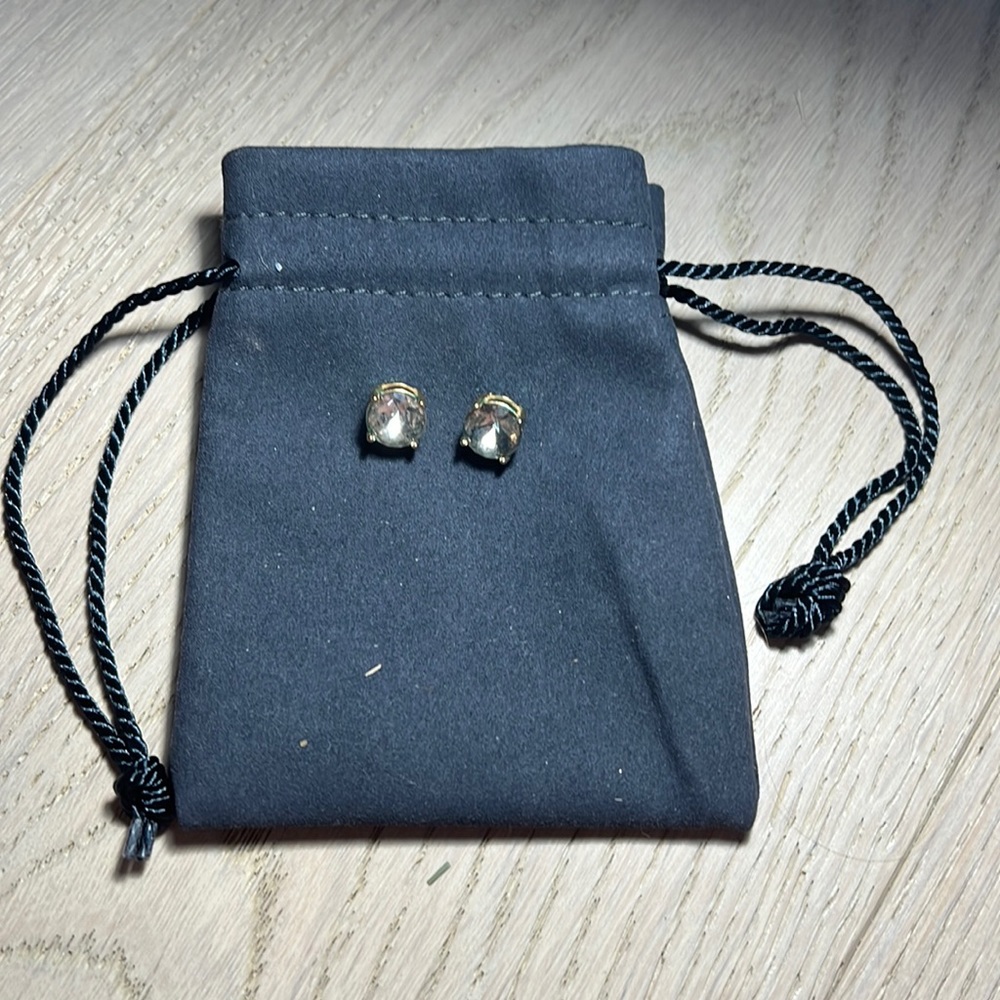 j. crew crystal earrings